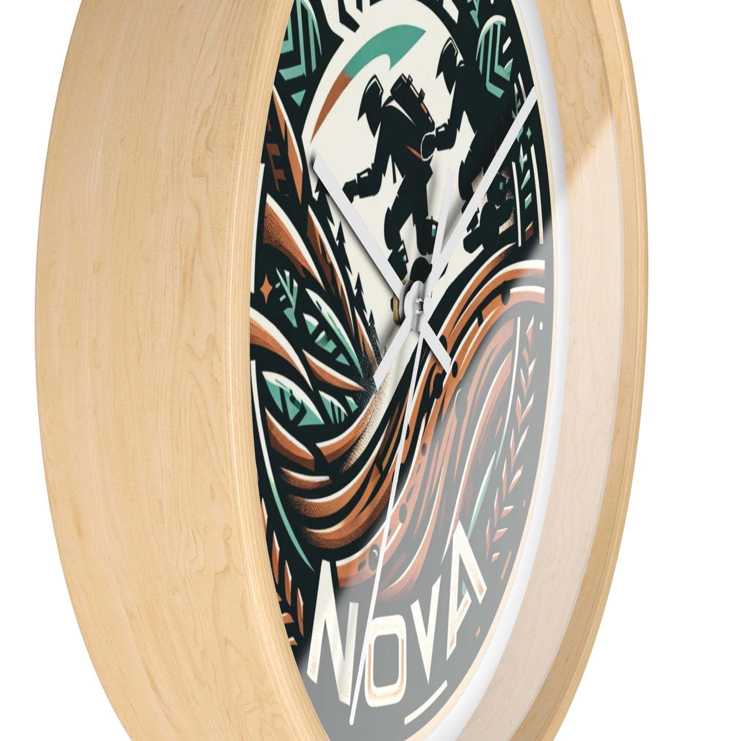 Vintage ᴡʜᴇᴇʟɴᴏᴠᴀ Wall Clock