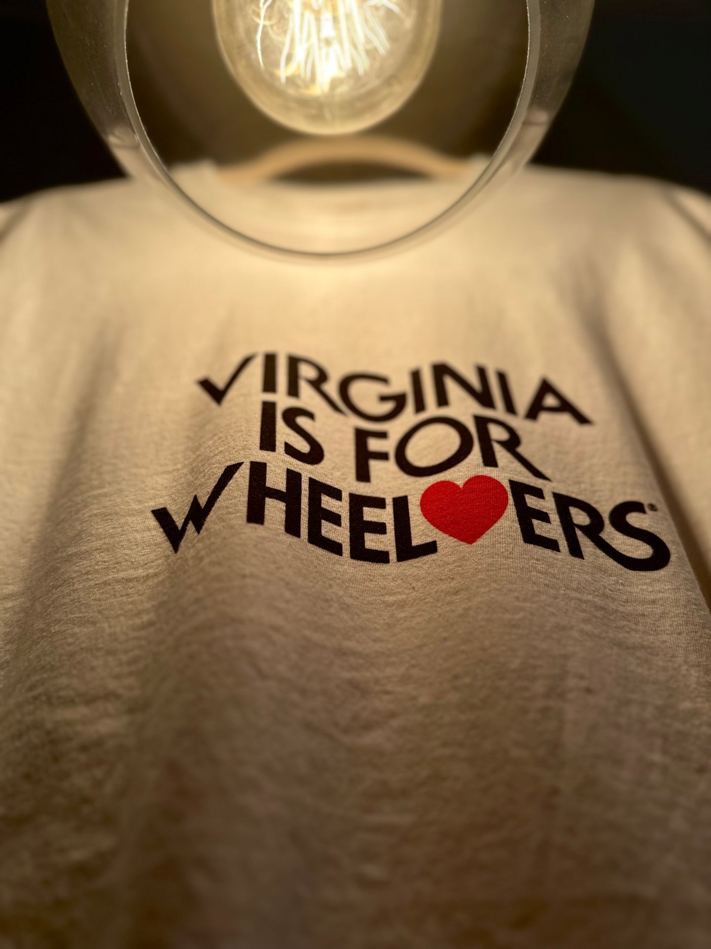 ᴡʜᴇᴇʟ ɴᴏᴠᴀ™ Unisex Virginia Is For Wheelers Comfort Colors Tee