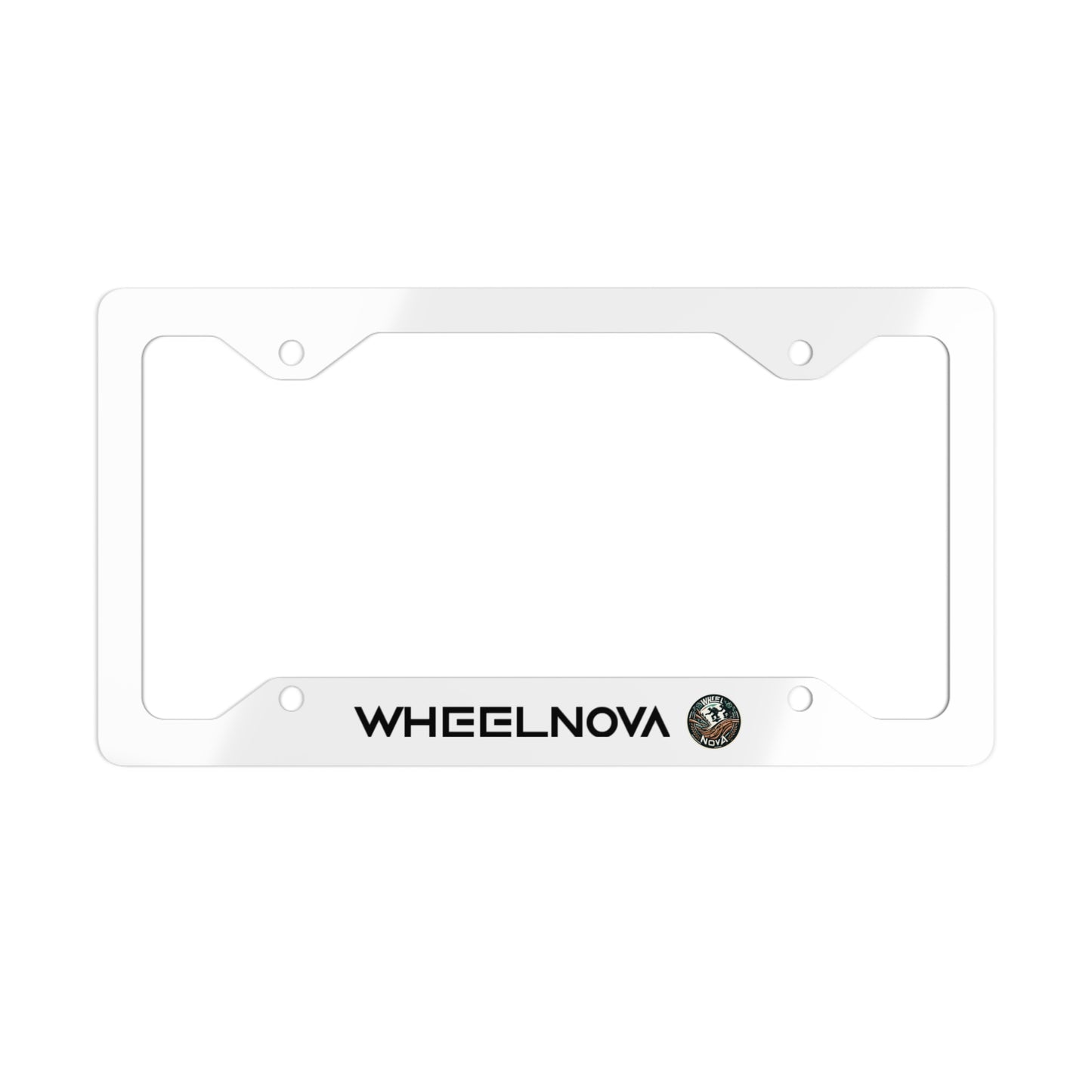 OFFICIAL ᴡʜᴇᴇʟ ɴᴏᴠᴀ™ Metal License Plate Frame