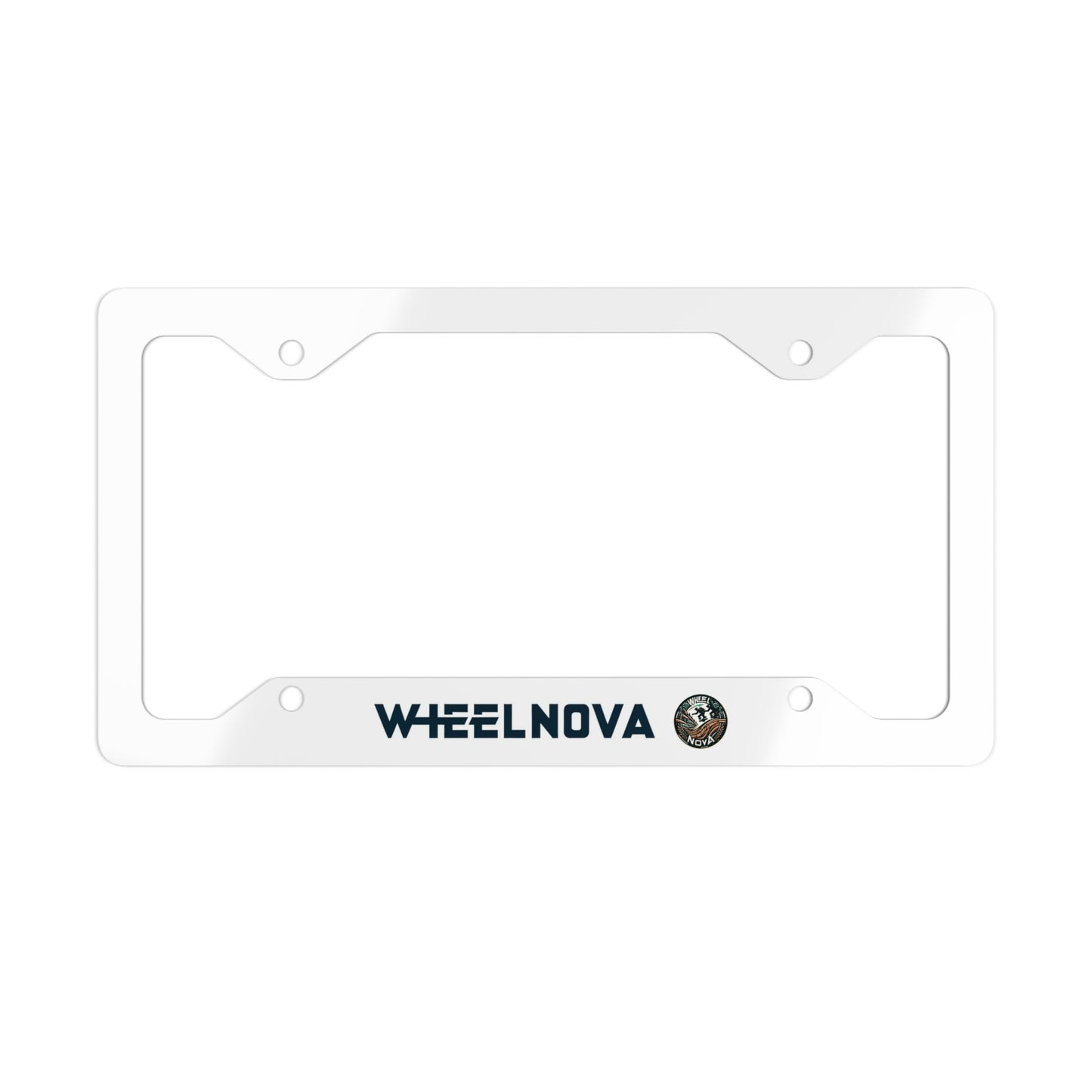 OFFICIAL ᴡʜᴇᴇʟ ɴᴏᴠᴀ™ Metal License Plate Frame