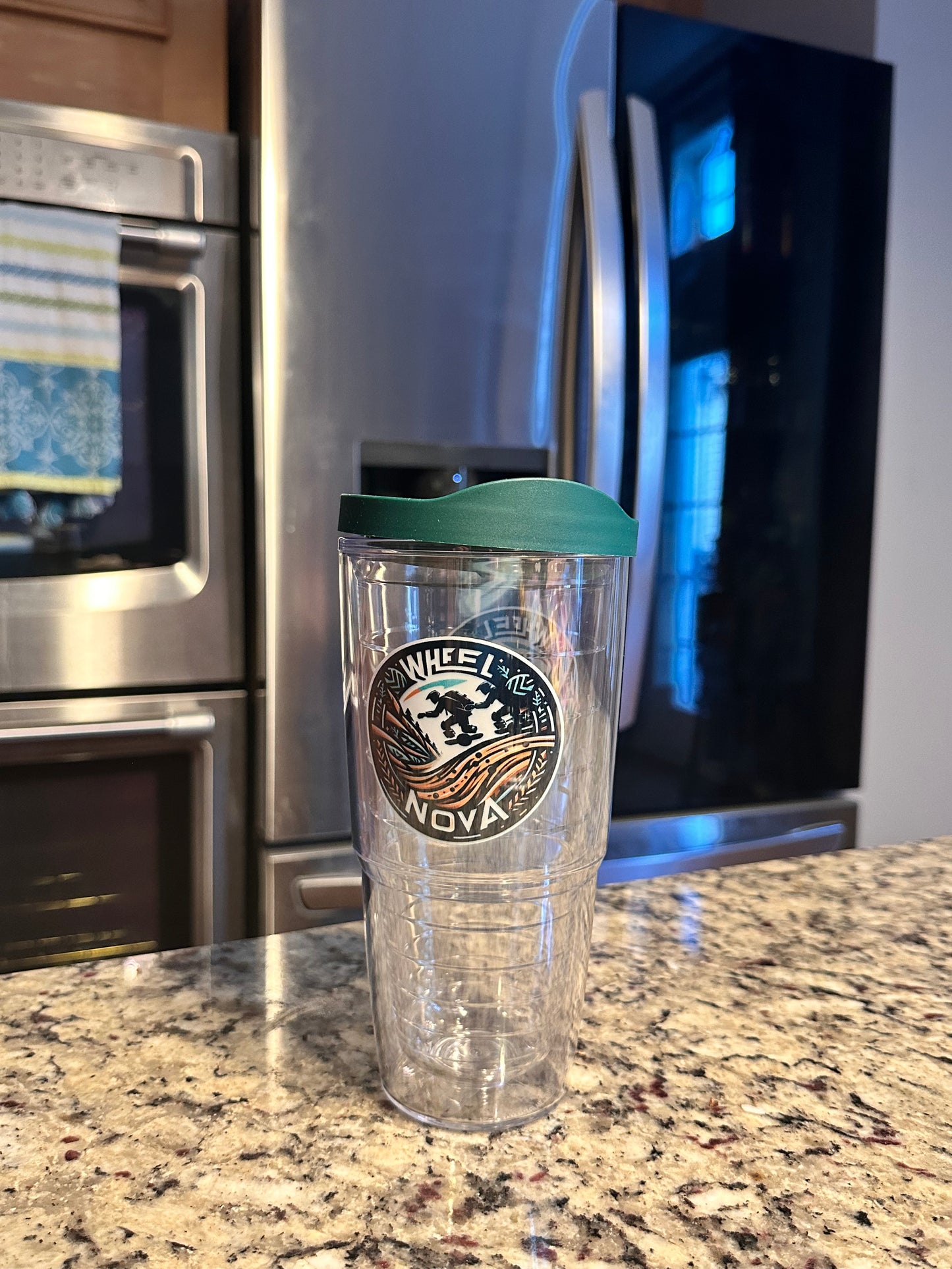 ᴡʜᴇᴇʟ ɴᴏᴠᴀ™ 24oz Tervis Tumbler & Forest Green Travel Lid